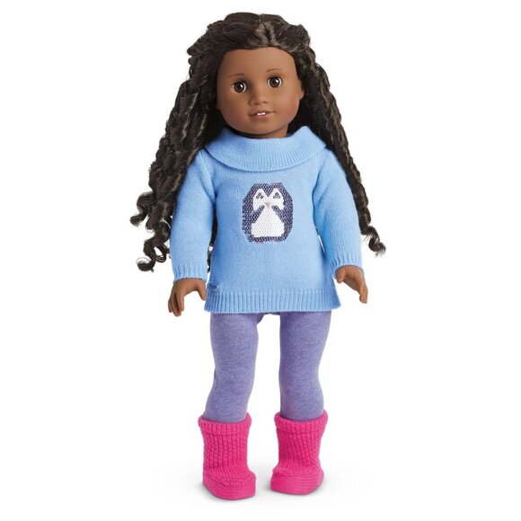 American Girl Other - American Girl Doll Truly Me Sequin Penguin Outfit